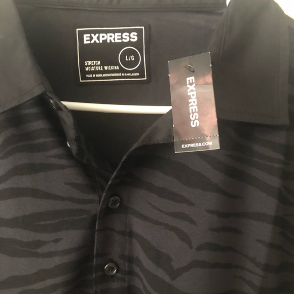 EXPRESS MEN’S MOISTURE WICKING POLO.SIZE LA… - Picture 4 of 6